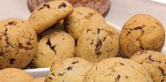 Cookies με κομματάκια σοκολάτας