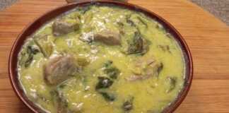 Χοιρινό Φρικασέ Αυγολέμονο