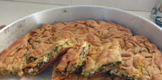 χορτοτυρόπιτα με Σπιτικό Φύλλο