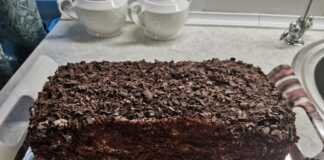 Κέικ σοκολάτας με κεφίρ