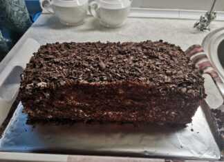 Κέικ σοκολάτας με κεφίρ