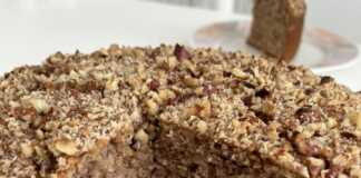 Καρυδόπιτα χωρίς σιρόπι