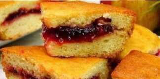 Κέικ με μαρμελάδα