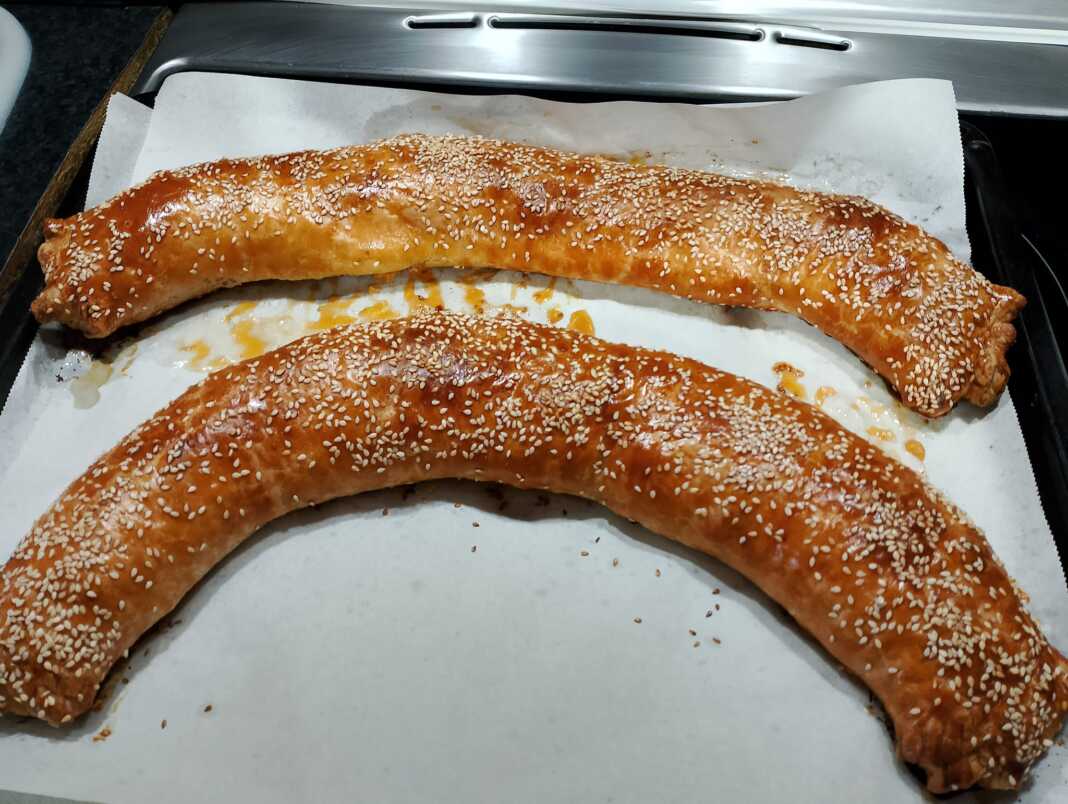 κοτόπιτα σε ρολό