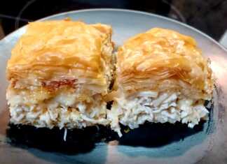 κοτόπιτα με ροκφόρ