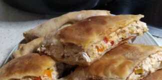 Κοτόπιτα με φύλλο χειροποίητο