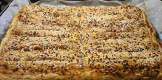 Λουκανικόπιτα με φύλλο σφολιάτας