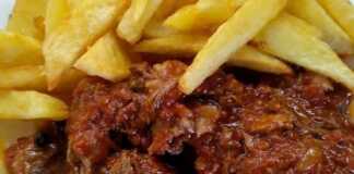 μοσχαράκι κοκκινιστό