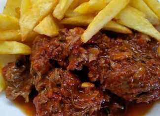 μοσχαράκι κοκκινιστό