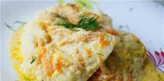 Μπακαλιάρος σε σάλτσα γιαουρτιού