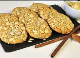 μπισκότα αμυγδάλου με κανέλα