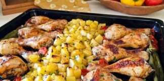 Μπουτάκια Κοτόπουλο με πατάτες στο φούρνο