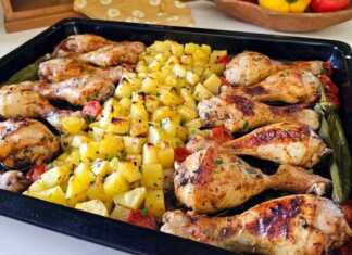 Μπουτάκια Κοτόπουλο με πατάτες στο φούρνο