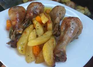 Μπουτάκια κοτόπουλου λεμονάτο στο φούρνο