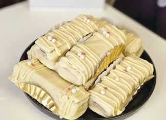 παστάκια λευκής σοκολάτας