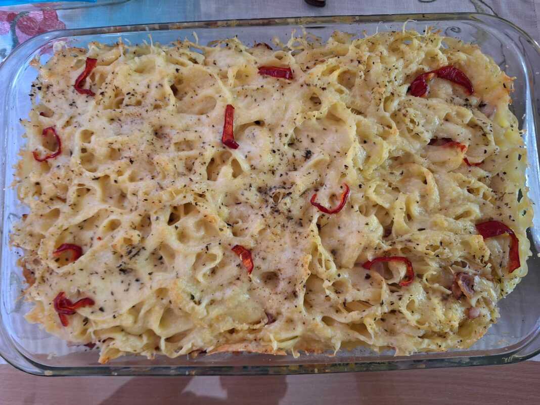 σουφλέ ζυμαρικών