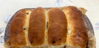 Σταφιδόψωμο βουτύρου