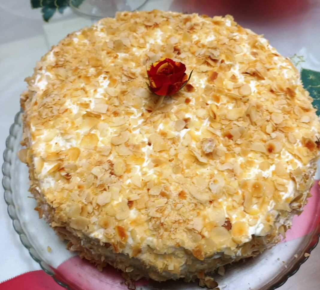 τούρτα αμυγδάλου