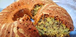 Τρουφάτο Κέικ Πορτοκαλιού με Σιμιγδάλι