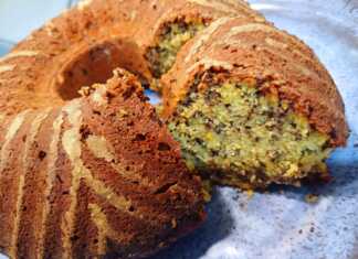 Τρουφάτο Κέικ Πορτοκαλιού με Σιμιγδάλι