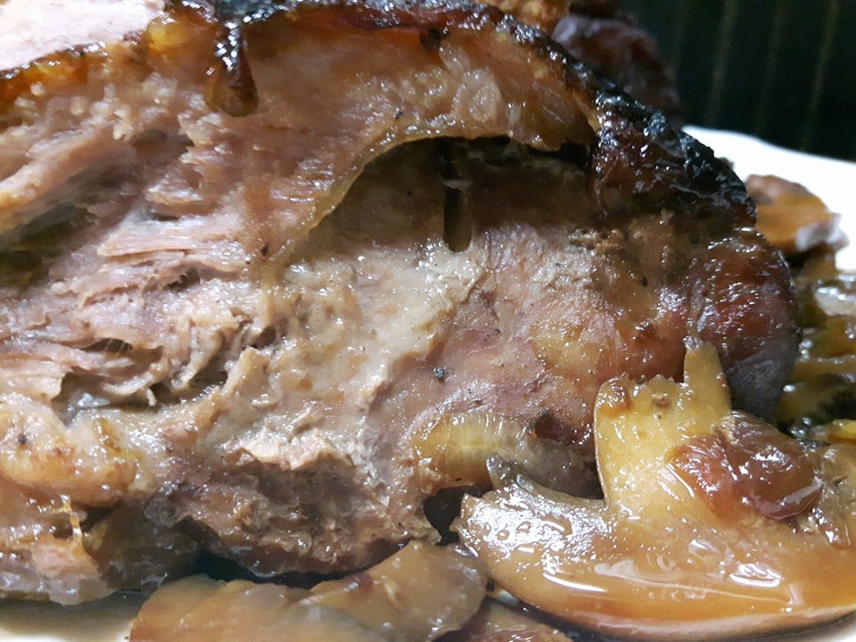 Χοιρινή Σπάλα σε Μαρινάδα Teriyaki