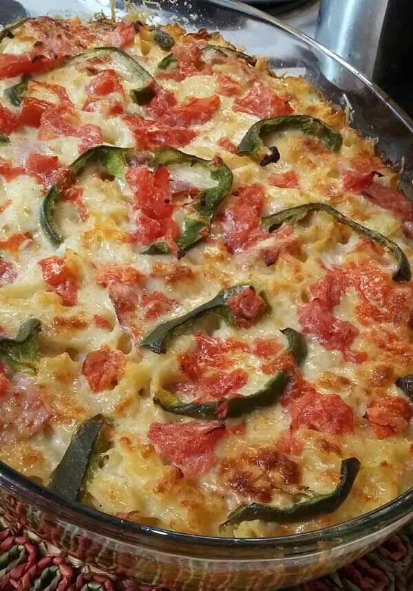 LAZANIA STO FOURNO λαζάνια με τυριά και μπέικον