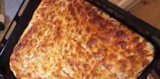 Πίτσα Σπιτική μόνο με τυριά