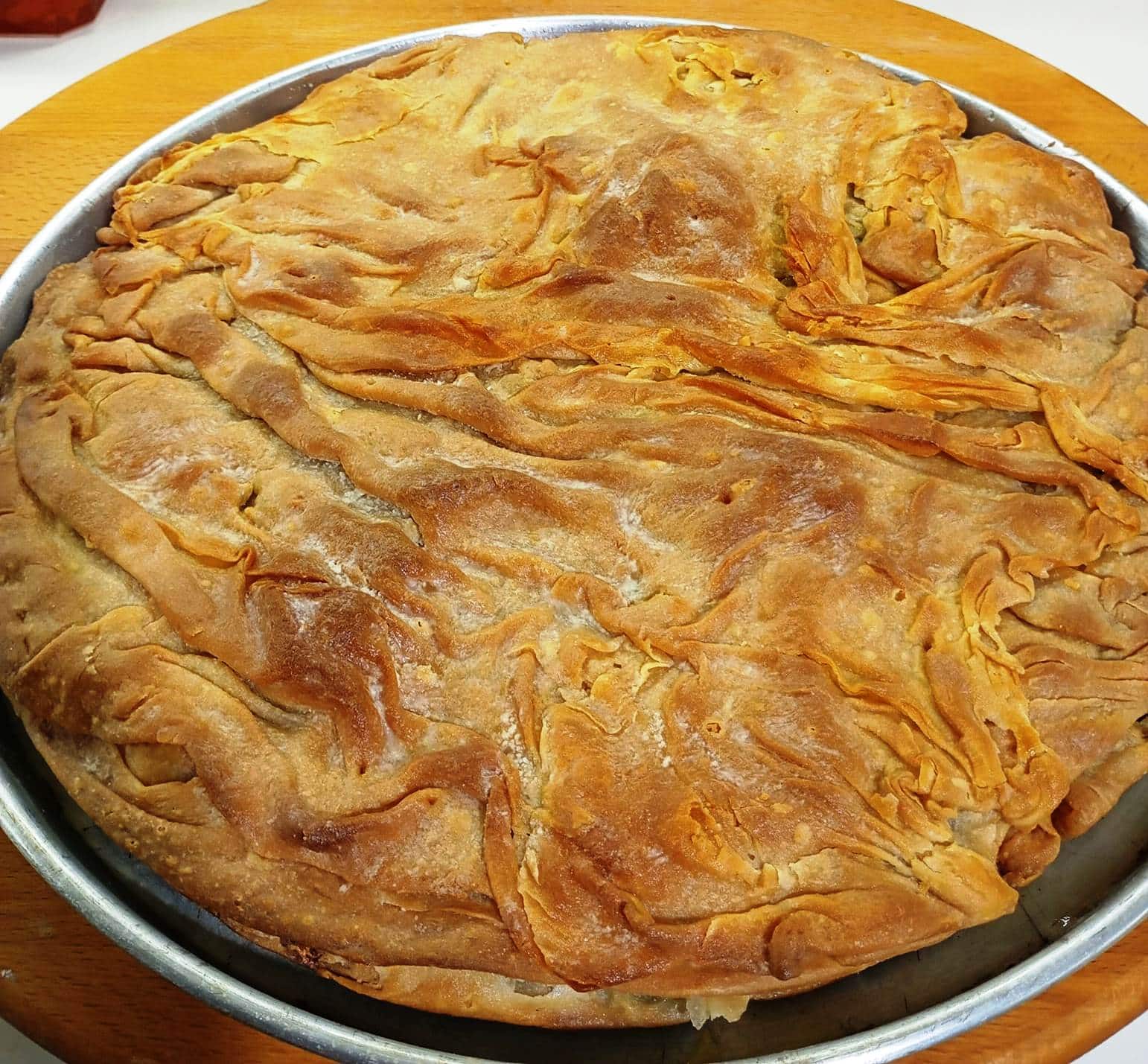 Σπανακόπιτα με Τραχανά