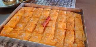 Γαλακτομπούρεκο με ρυζάλευρο