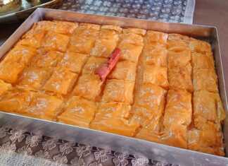 Γαλακτομπούρεκο με ρυζάλευρο