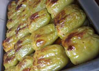 Γεμιστά με πιπεριές Αργυρώ