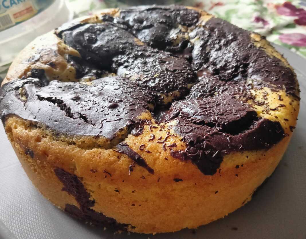 Κέικ Σοκολάτας-Βανίλιας