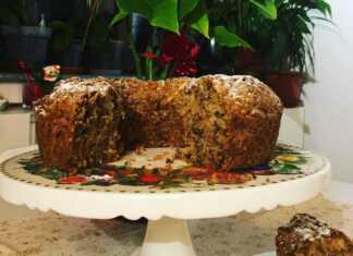 Κέικ με μήλα και κανέλα