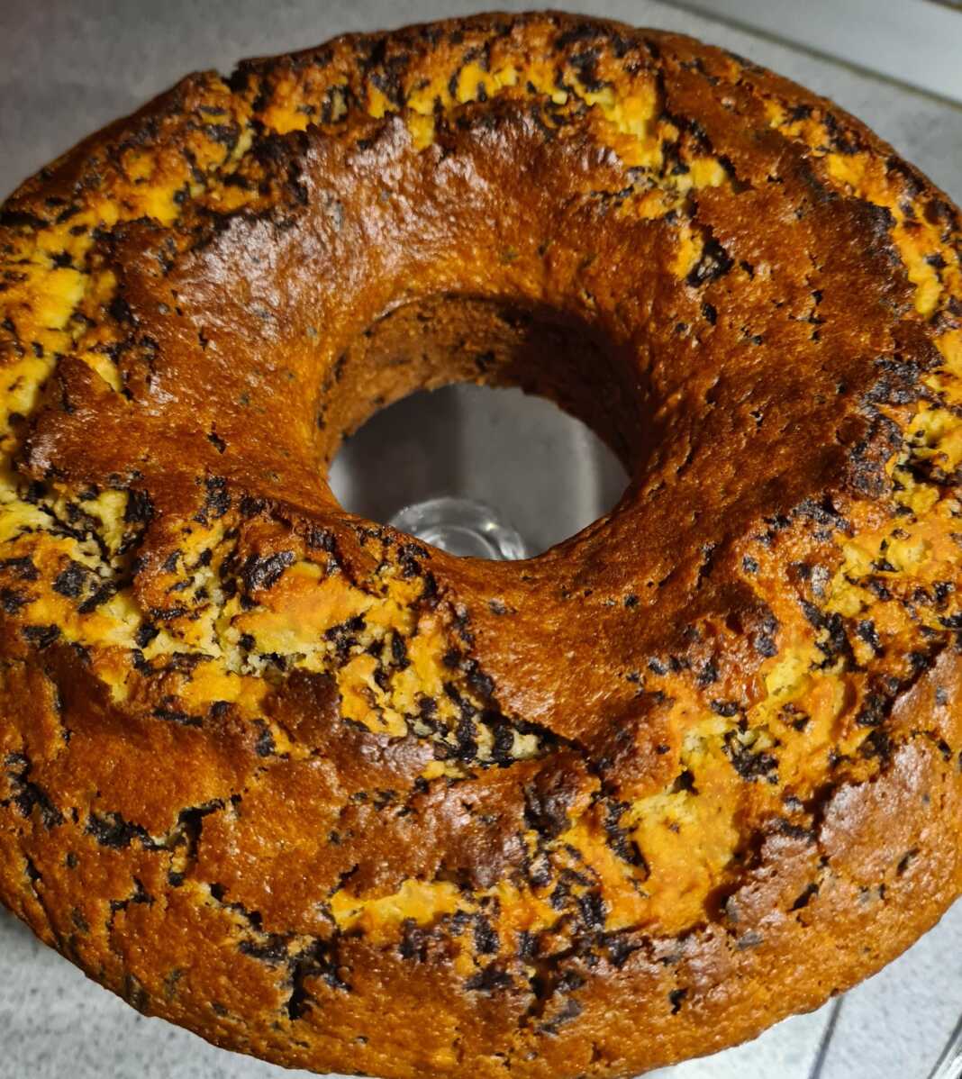 Κέικ πορτοκάλι και τρούφα