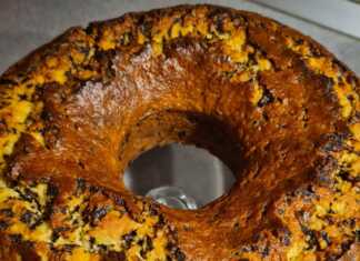 Κέικ πορτοκάλι και τρούφα