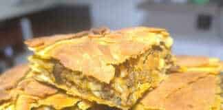 Κιμαδόπιτα με μανιτάρια