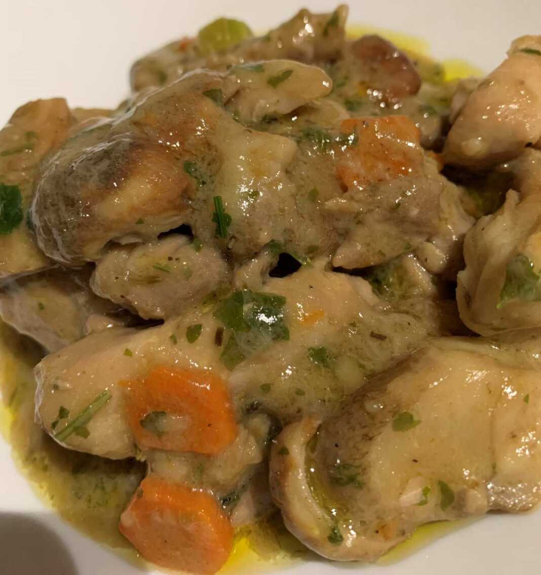 Φιλέτα Κοτόπουλου με Μανιτάρια Πορτσίνι