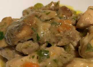 Φιλέτα Κοτόπουλου με Μανιτάρια Πορτσίνι