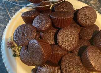 Muffins Σοκολάτας αργυρώ