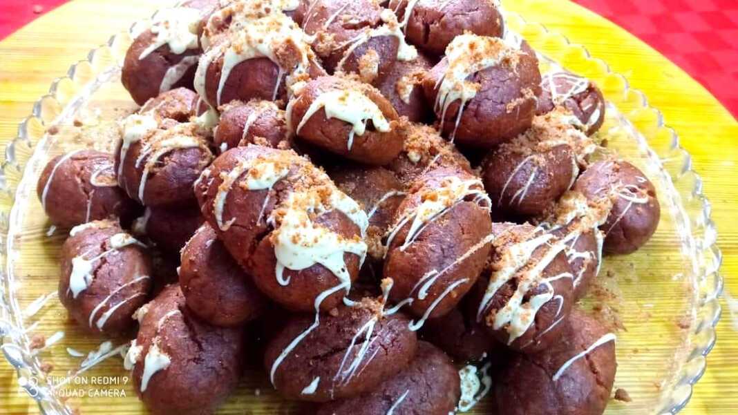 Μελομακάρονα Red velvet