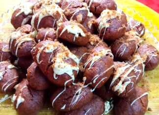 Μελομακάρονα Red velvet