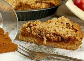 νηστίσιμη μηλόπιτα