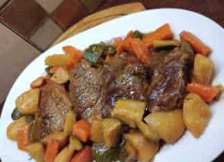 Μοσχαράκι με λαχανικά
