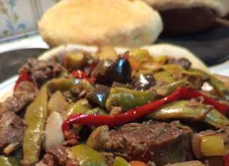 Μοσχαράκι σκεπαστό με λαχανικά