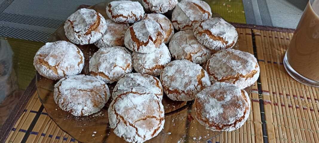 mpikotakia krakele10 Μπισκότα Αμυγδάλου Κρακελέ