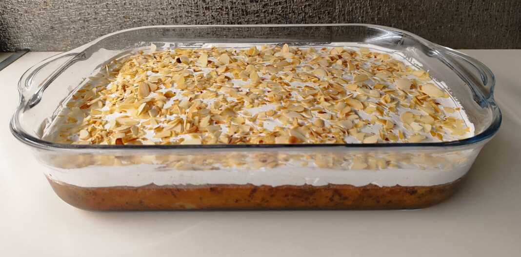 revani troufato1 Ρεβανί τρουφάτο