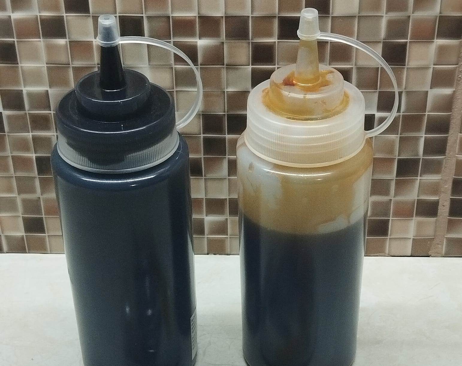 Σιρόπι σοκολάτας και καραμέλας