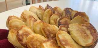 Τηγανίτες με μήλο