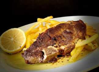 χοιρινή μπριζόλα στο τηγάνι