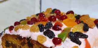 Χριστουγεννιάτικο κέικ